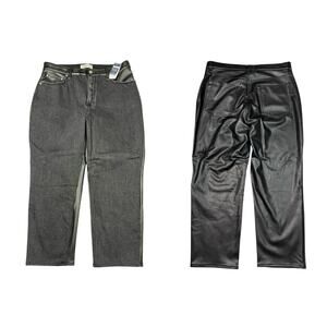 Abercrombie A&F Ankle Straight Ultra High Rise Curve Love Jeans NWT 16 33 Short
